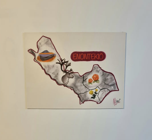 Jääkaappimagneetti Enontekiö