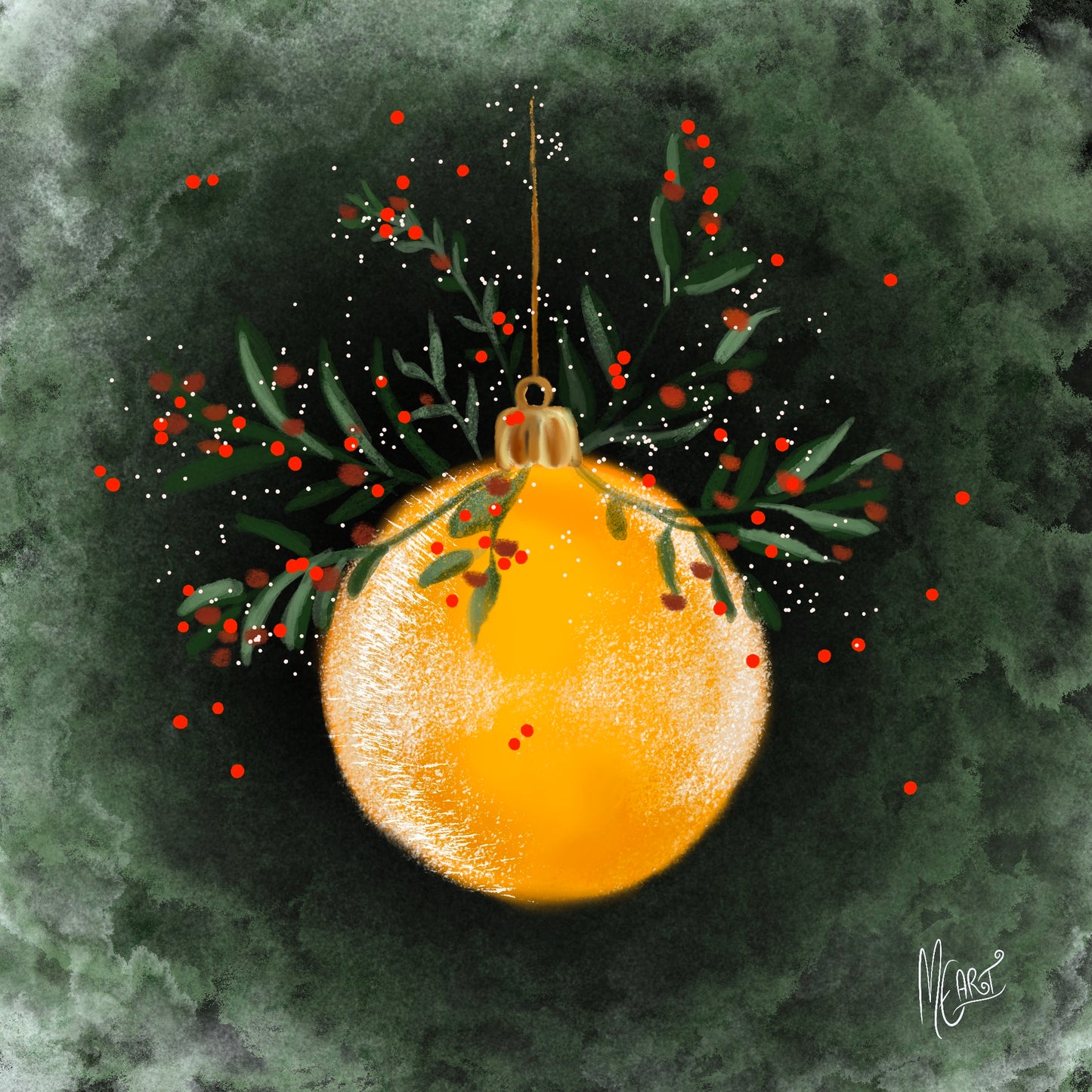 Joulun taikaa - kortti