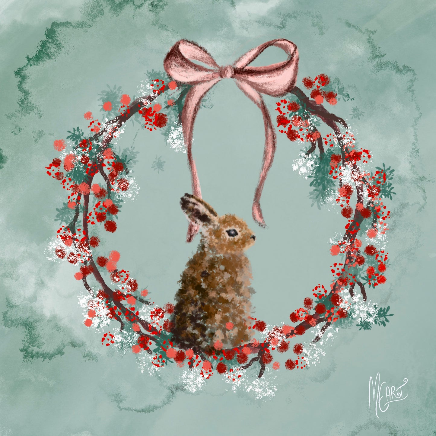 Pikkuinen joulupupu - kortti