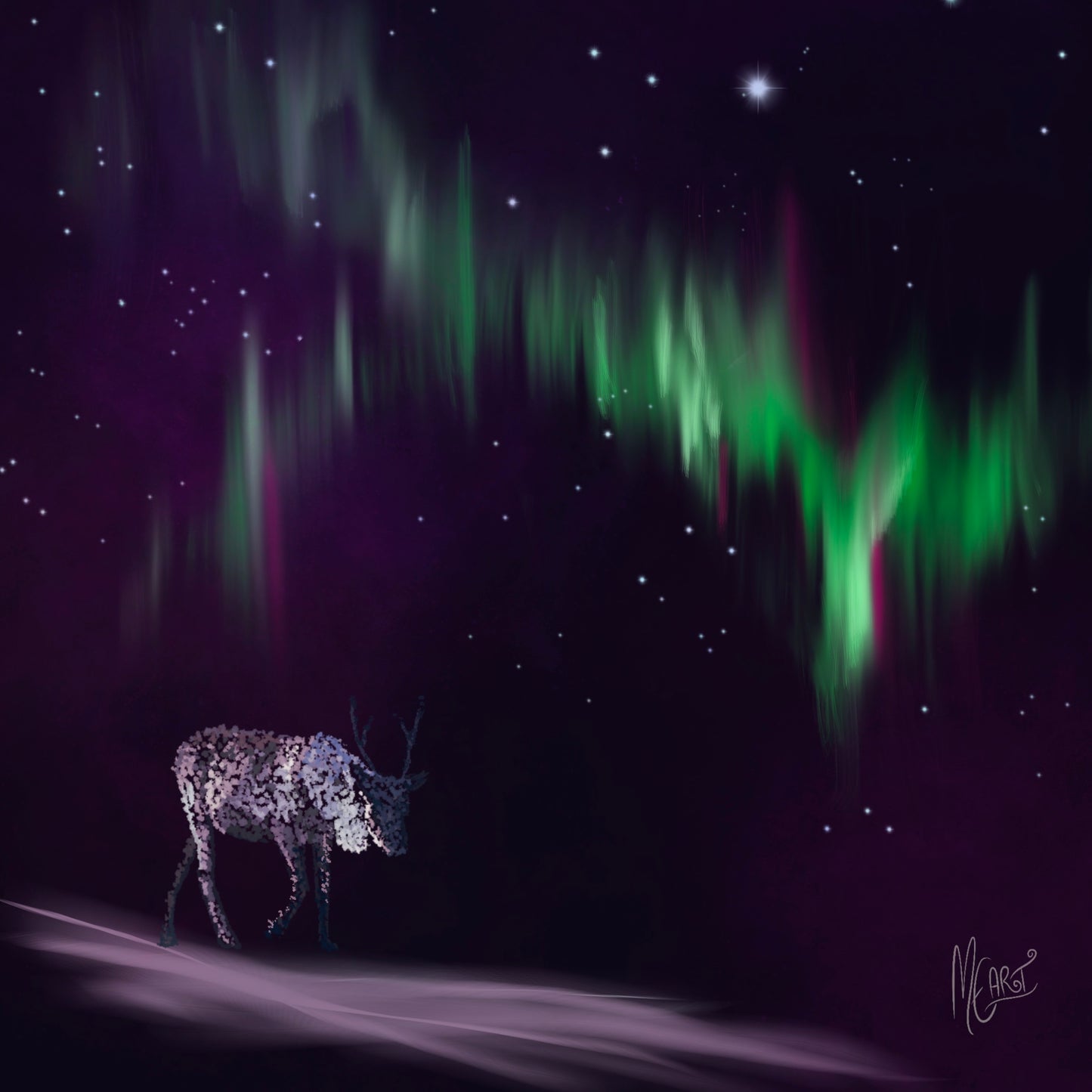 Yksinäinen kulkija - kortti