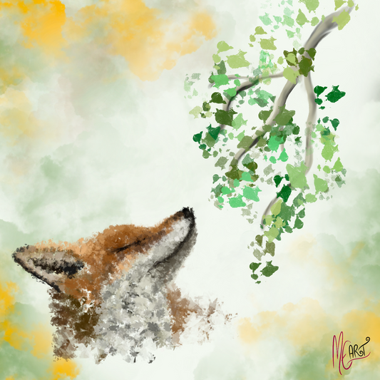 Kesän tuoksu - kortti